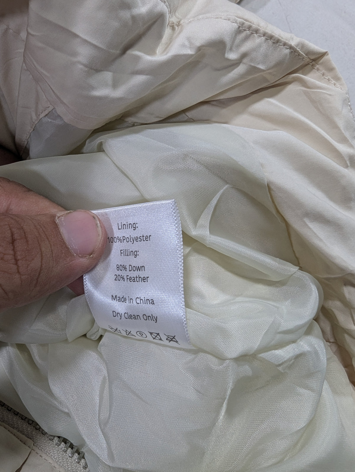 80% Down & 20% Feather Winter jacket
