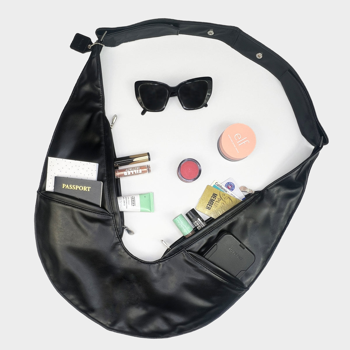 Leather sosh bag Ab3