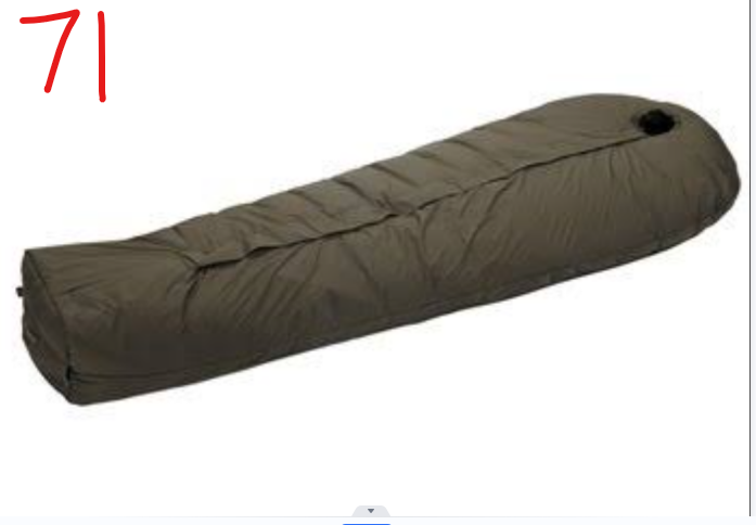 Preloved Military lot sleeping bag Sb72