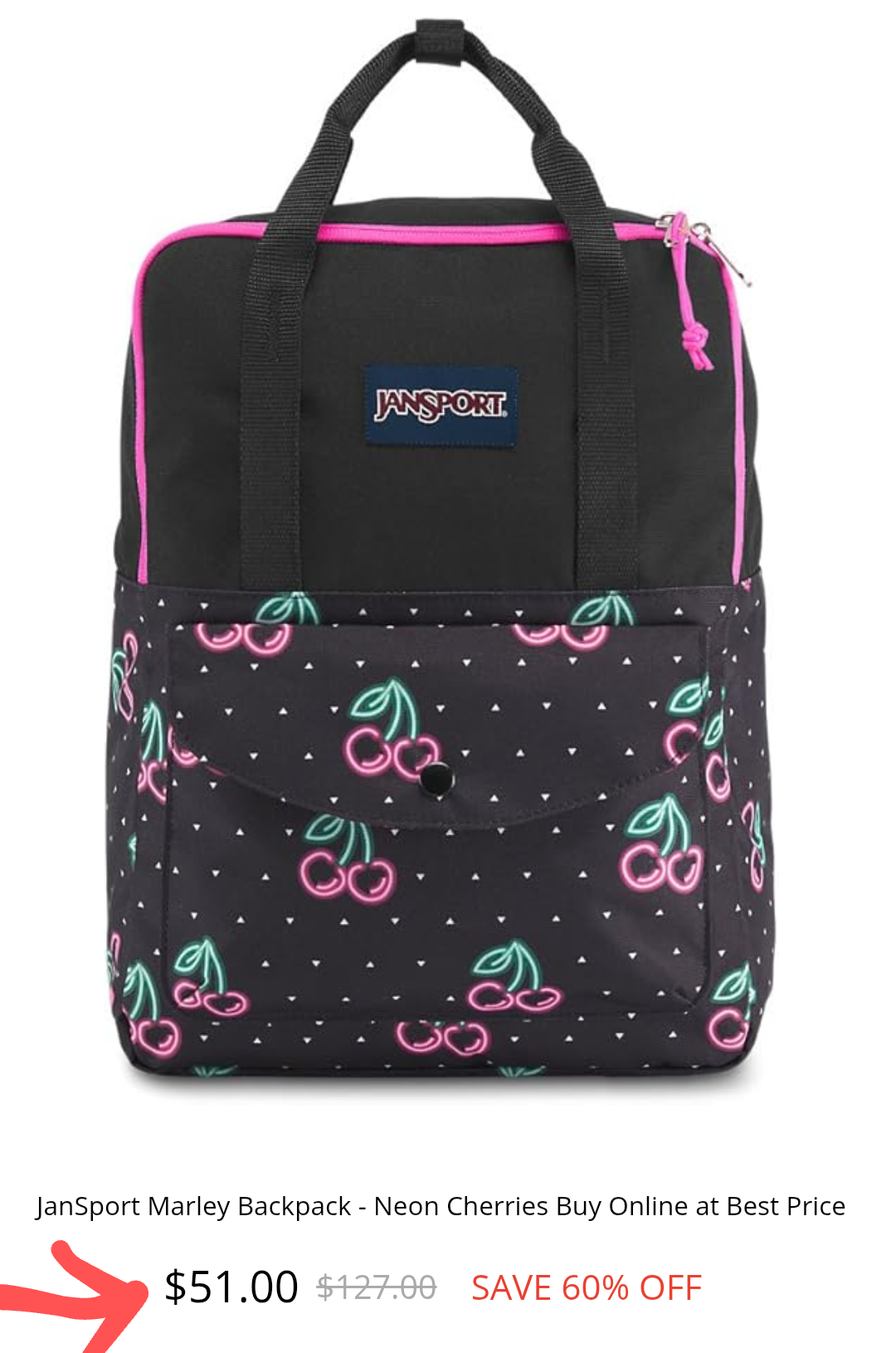 Jan Sport Preloved USA Lot Fashion Backpack