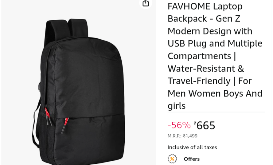 Thinkpad authentic backpack