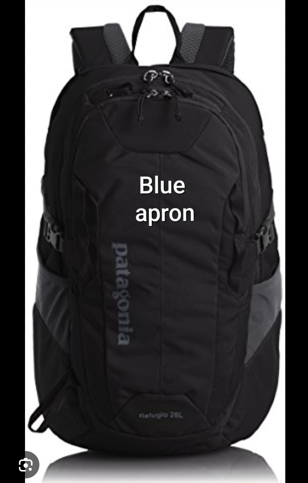 Patagonia black color backpack