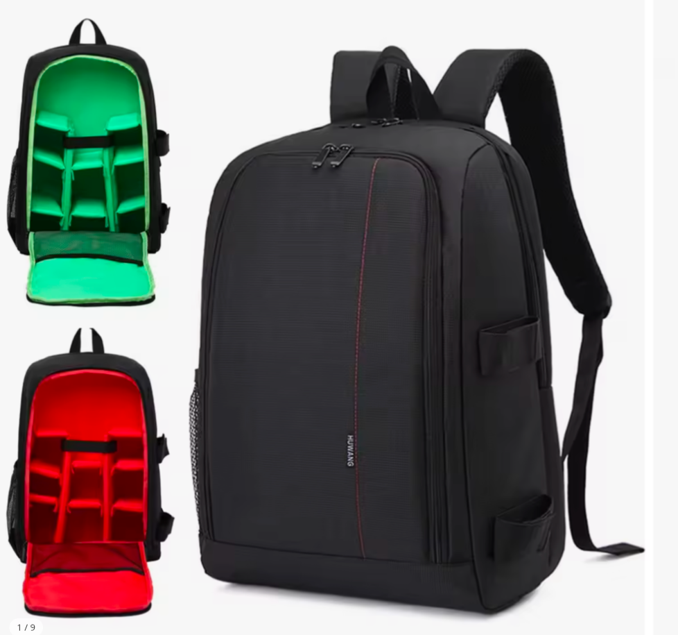 Preloved camera backpack
