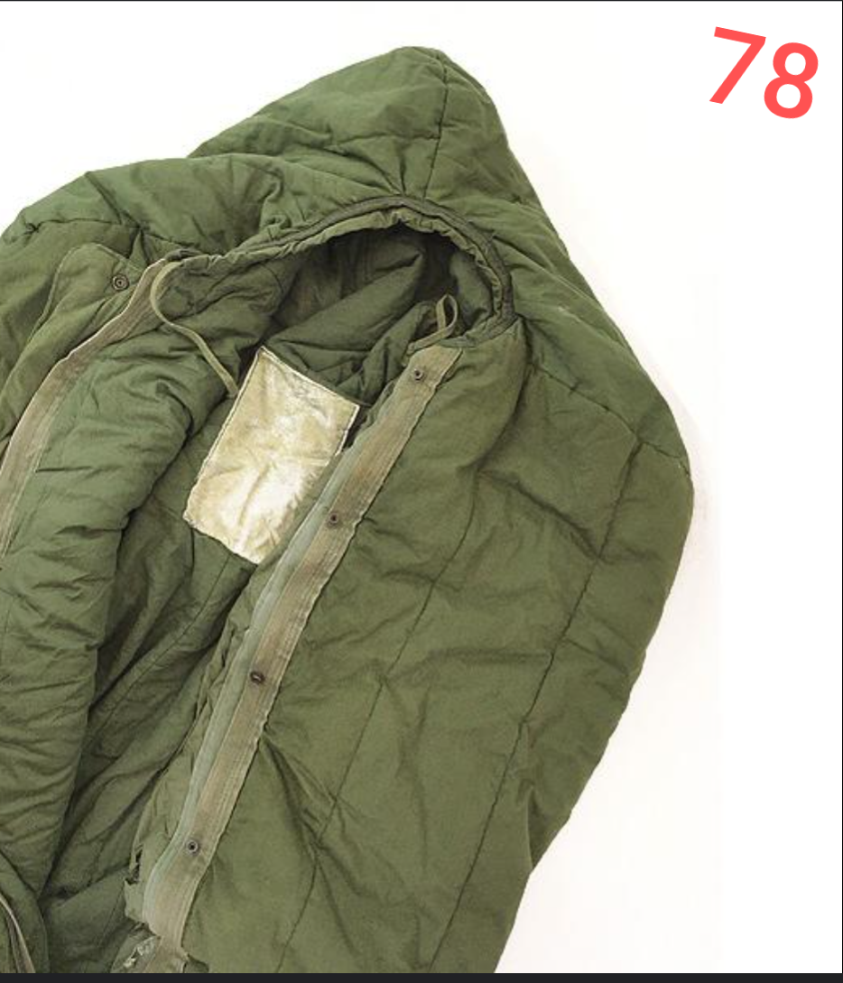Preloved Military lot sleeping bag Sb78