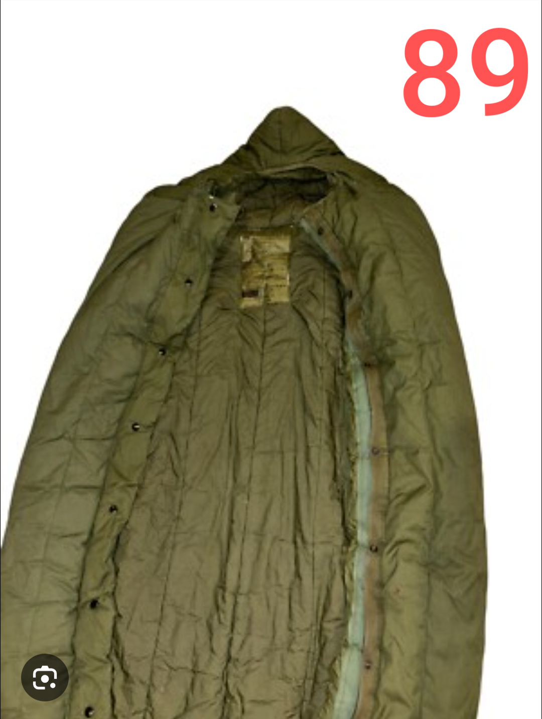 Preloved Military lot sleeping bag Sb89