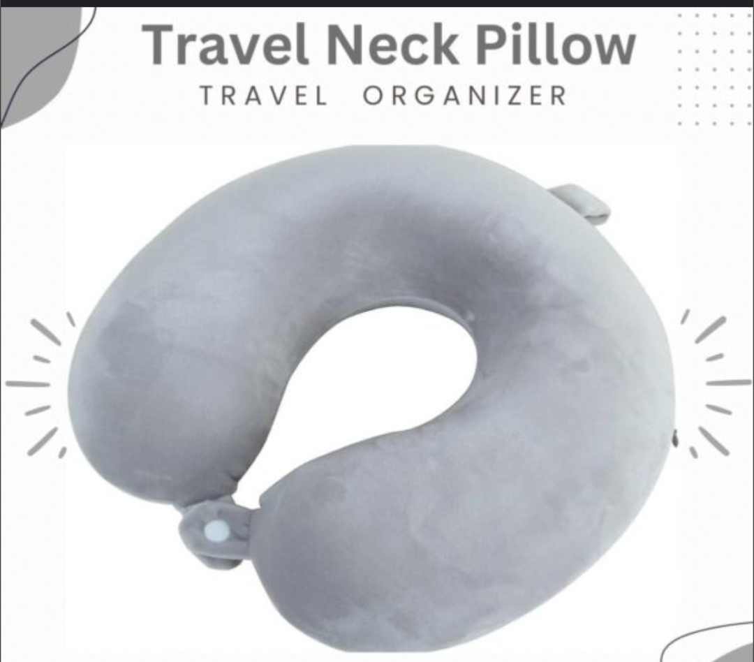 Imported lot U shaped memory foam neck pilow