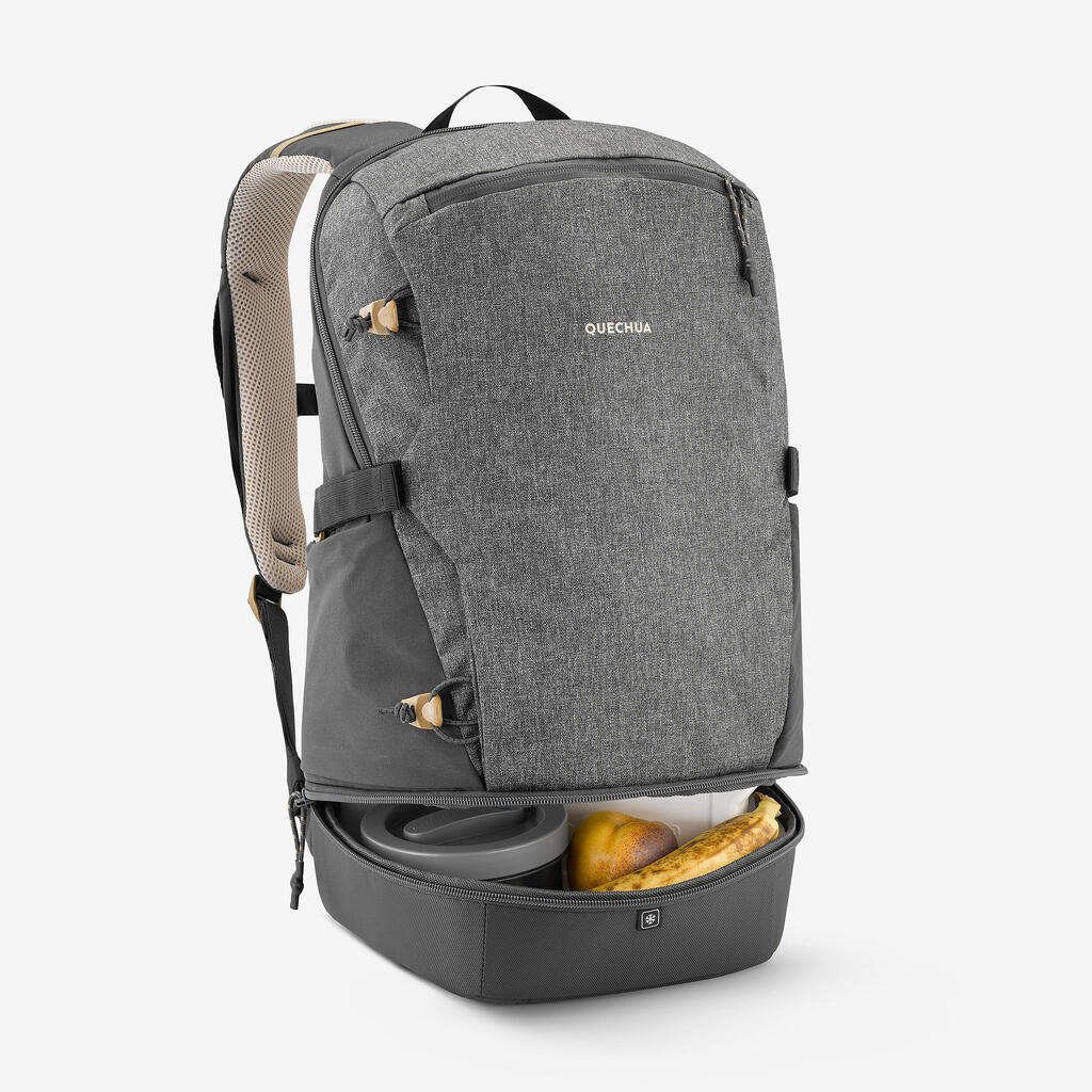 Quechua French brand hiking, cooler backpack