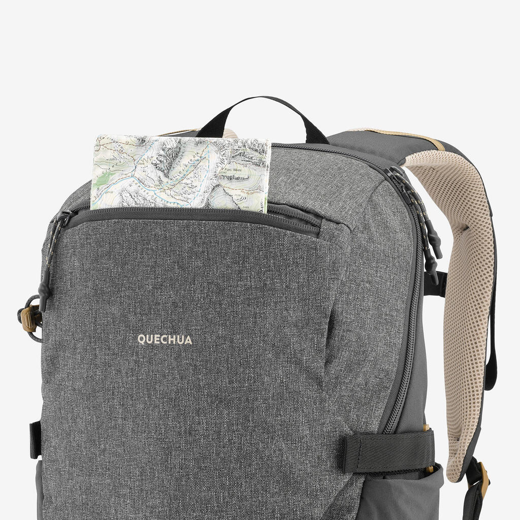Quechua French brand hiking, cooler backpack