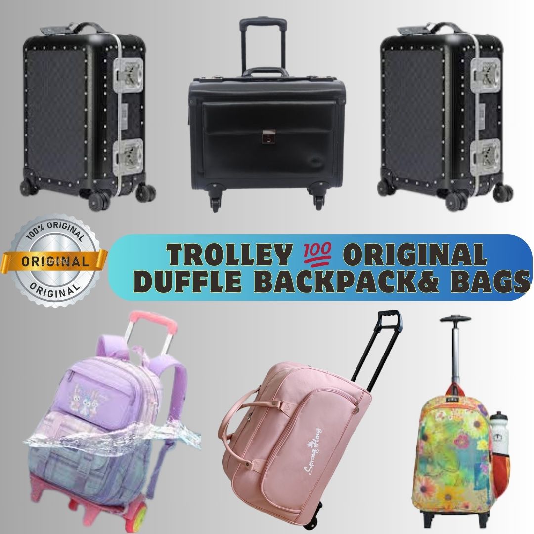 Imported lot trolley bags collection