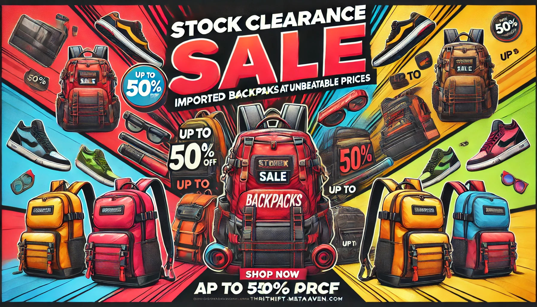 Stock clearance sale