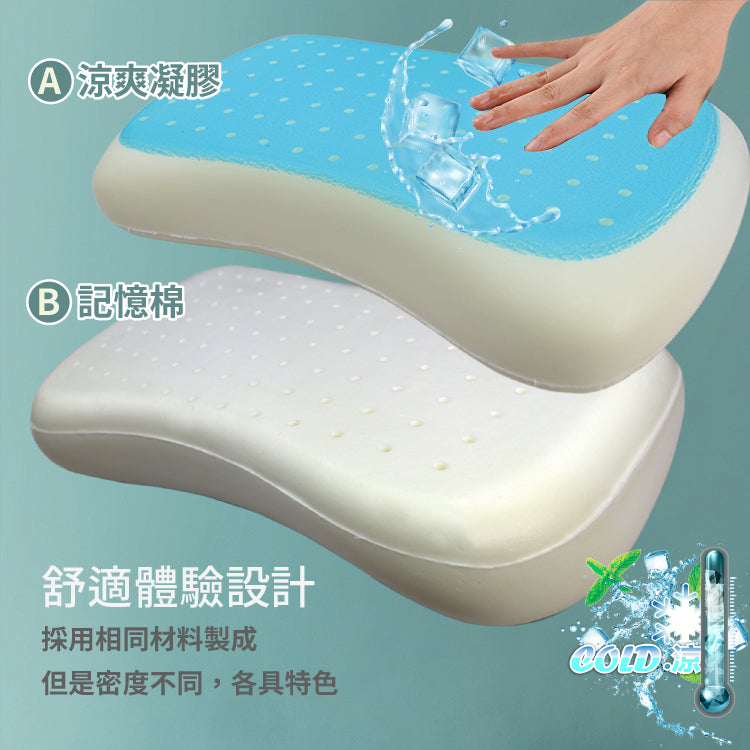 Gel Imported Lot Memory foam Pillow P036