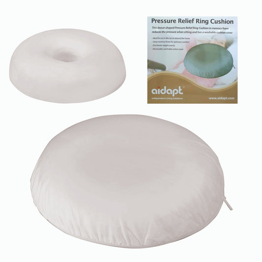 Chair Cushion - Ergonomic Seat Cushion for Orthopedic Coccyx, Relief Hip & Back Support -