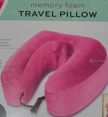 Imported lot U shaped memory foam neck pillow