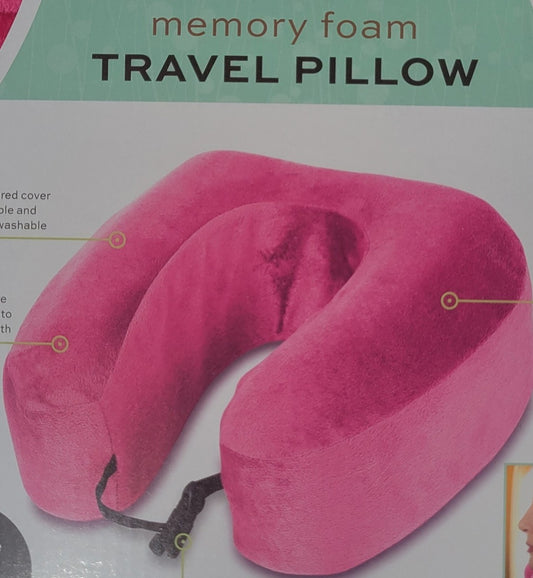 Imported lot U shaped memory foam neck pillow