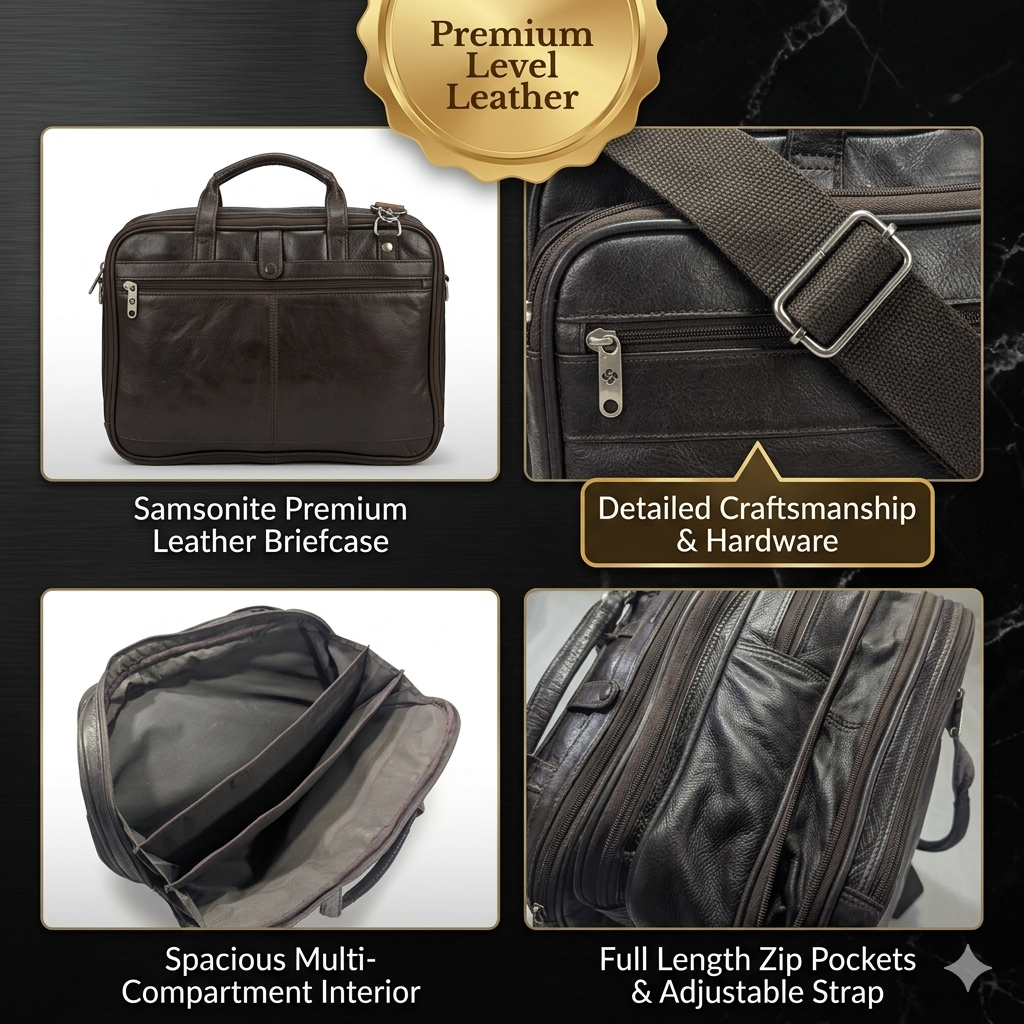 Leather Samsonite Title will update soon
