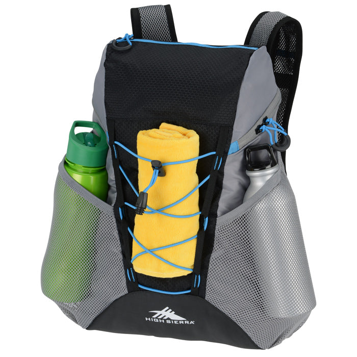 High Sierra Foldable mini hiking, tourist backpack U3