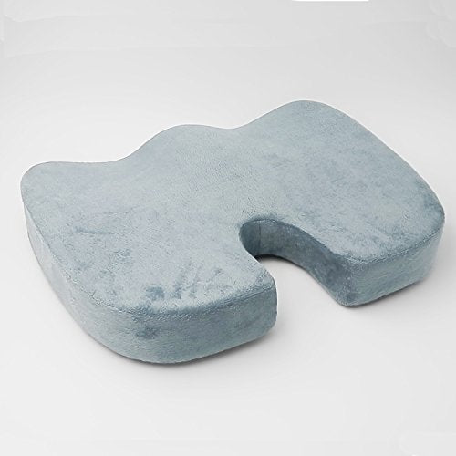 Chair Cushion - Ergonomic Seat for Orthopedic Coccyx, Hip & Back Support