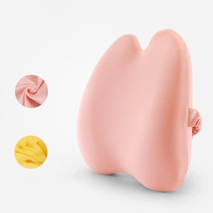 Lumbar Pillow - Patented Ergonomic Multi-Region Firm Back Support