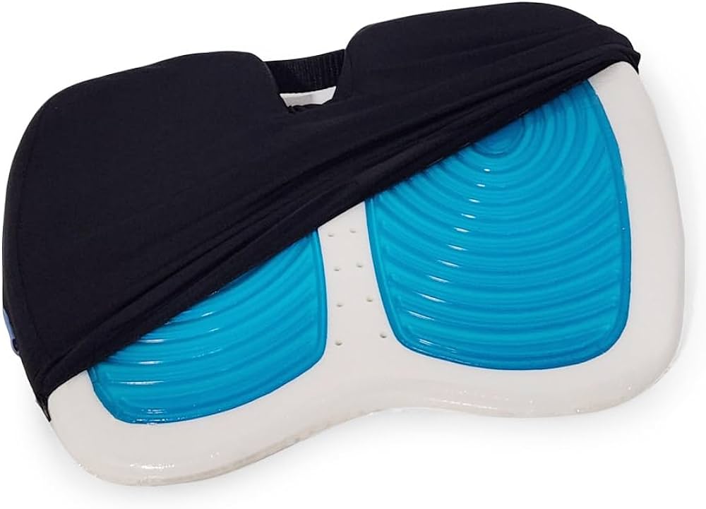 Chair Cushion - Ergonomic Seat for Orthopedic Coccyx, Hip & Back Support