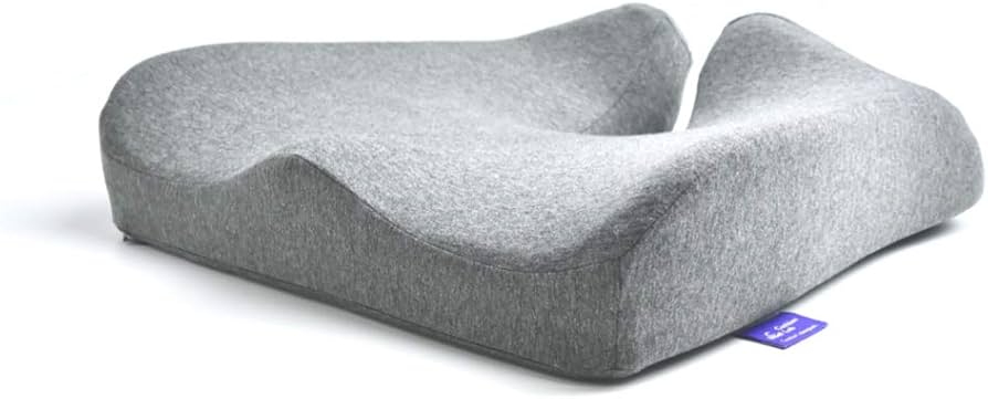 Chair Cushion - Ergonomic Seat for Orthopedic Coccyx, Hip & Back Support -