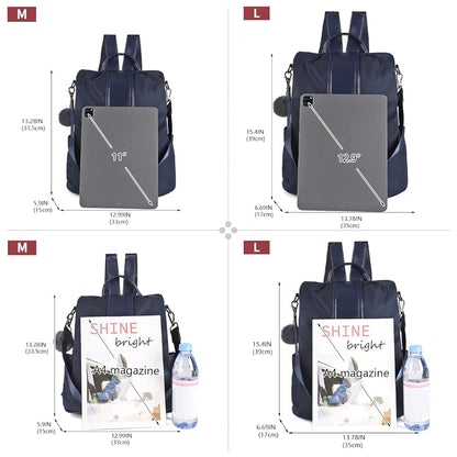 Authentic slim backpack, rucksack