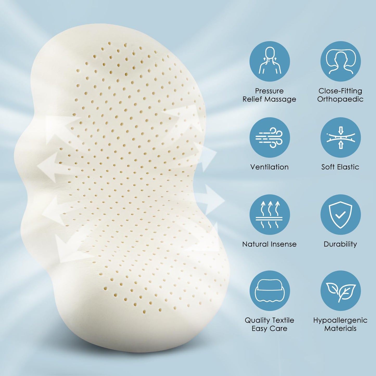 Imported Lot Memory foam Pillow P041