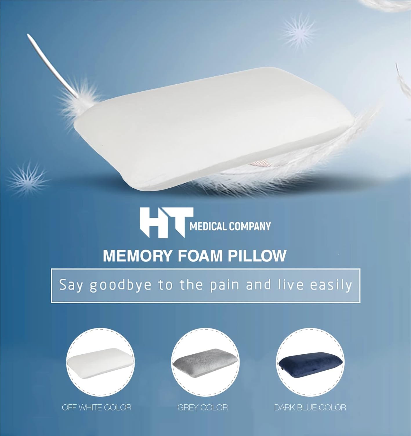 Deluxe Memory Foam Pillow for Deep Sleep ,p54