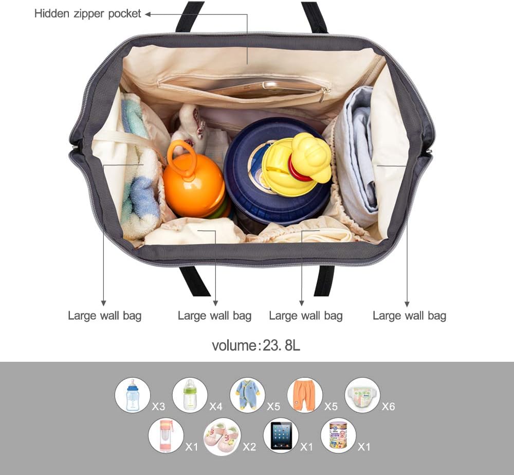 Baby diaper Backpack U3