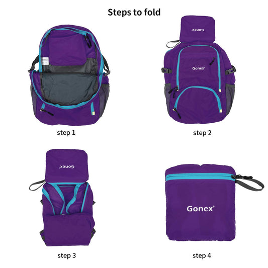 Gonix branded foldable bag, backpack
