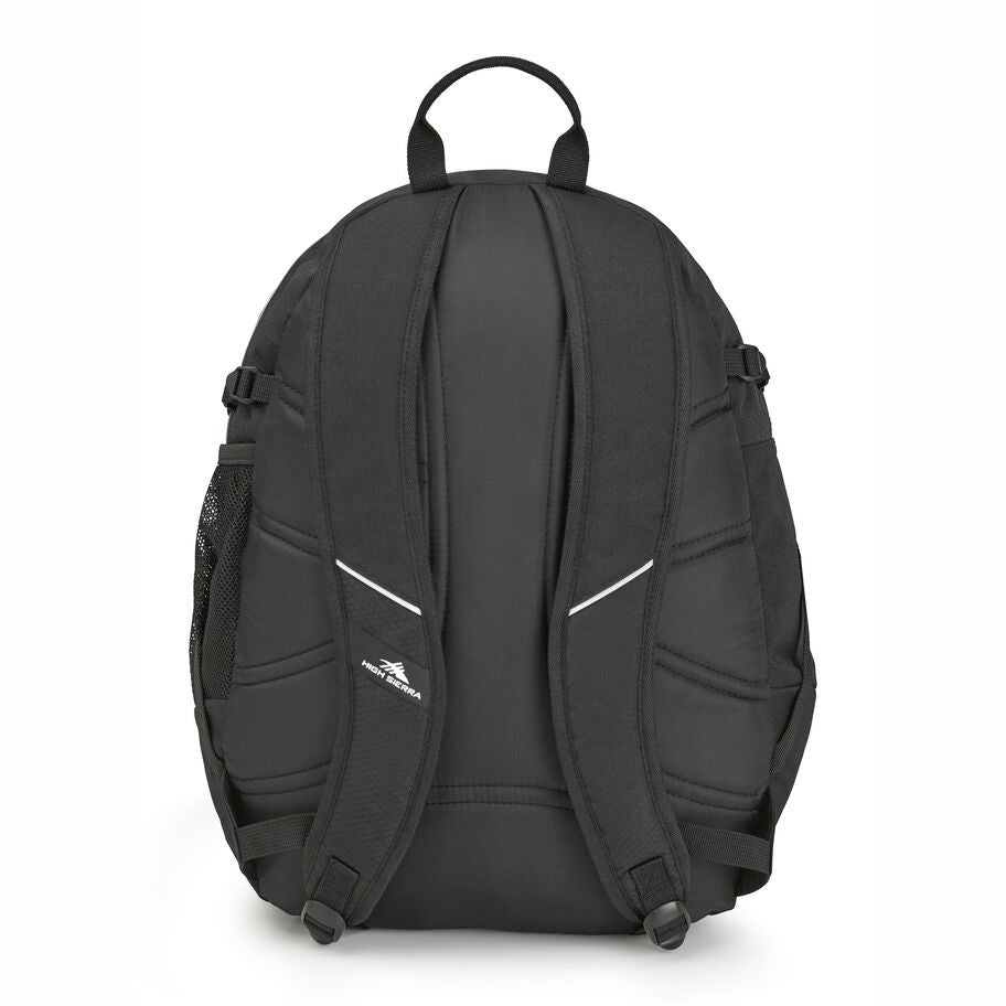 High Sierra the most strongest black color Backpack for school, college and travelling purpose U3