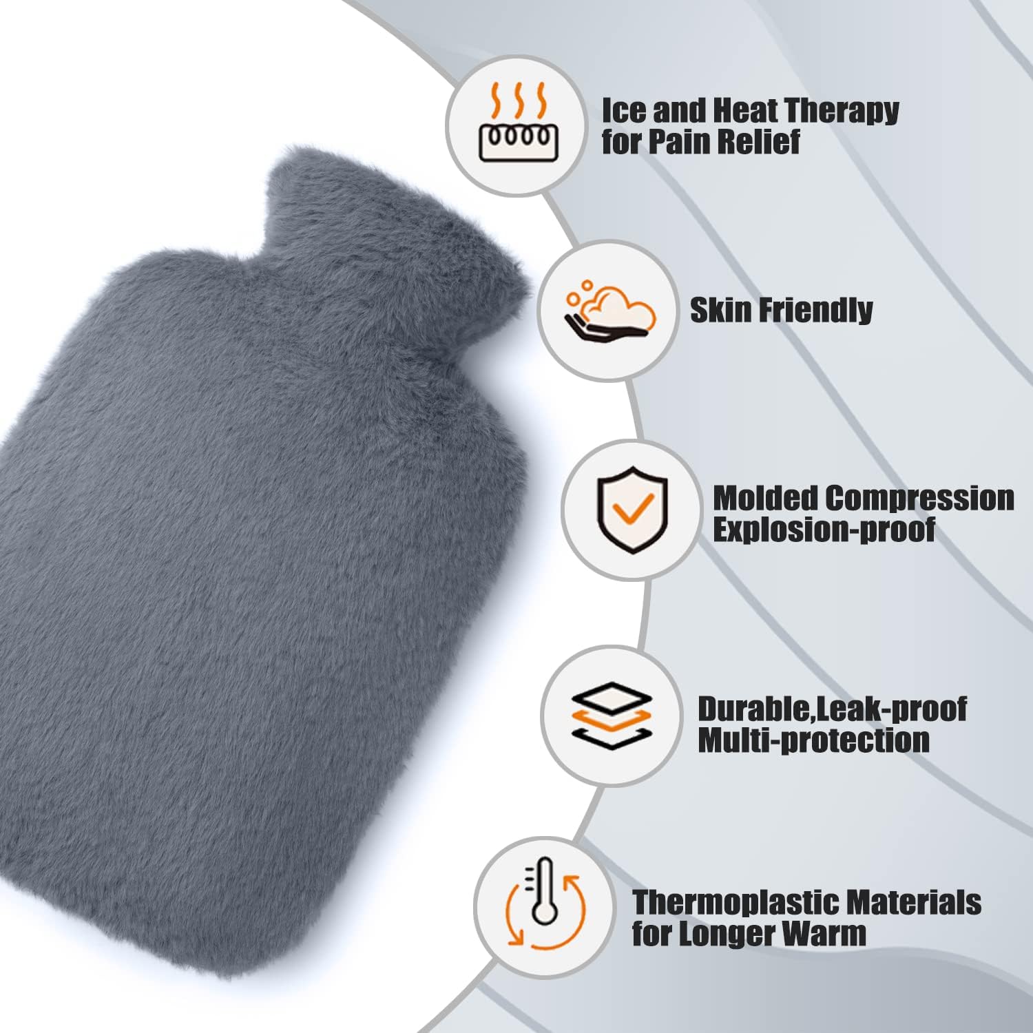 Abdominal Warming Band Pain Relief Abdominal Warming Band for Winter Warm Hot Water Cover  U2