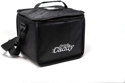 Portable drink carrier insulated bag