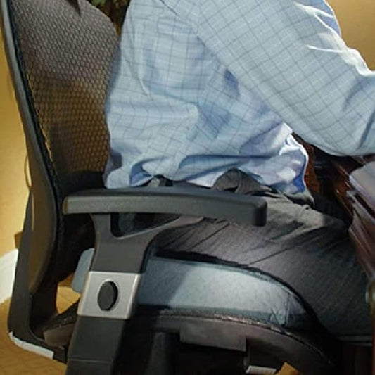 Seat Cushion for Coccyx, Sciatica and Tailbone Pain Used With Dining Room Chairs, Desk Chairs,