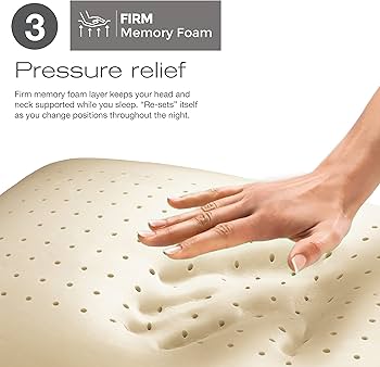 LATEX Imported Authentic Memory foam Pillow P091