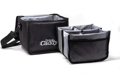 Portable drink carrier insulated bag