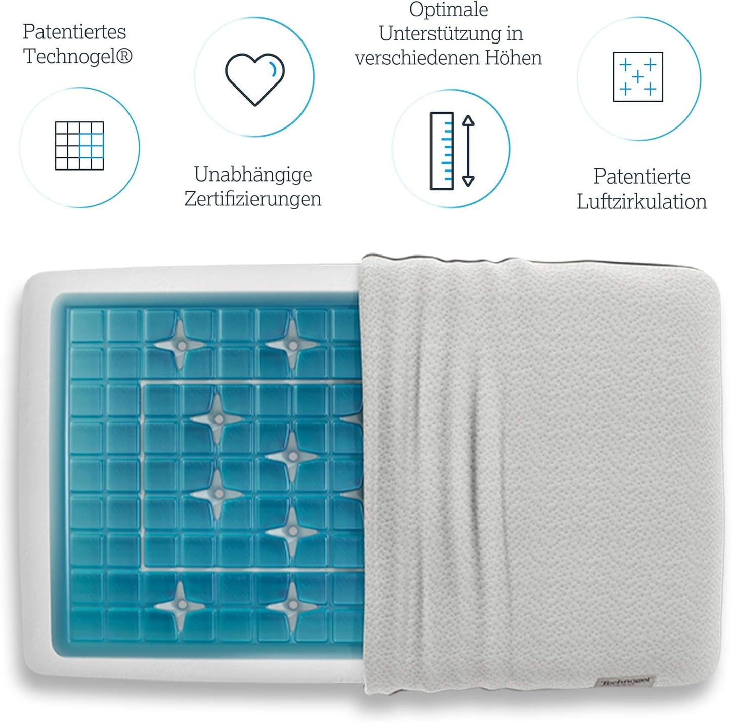 Gel Imported Authentic Memory foam Pillow/baby mate  P0146