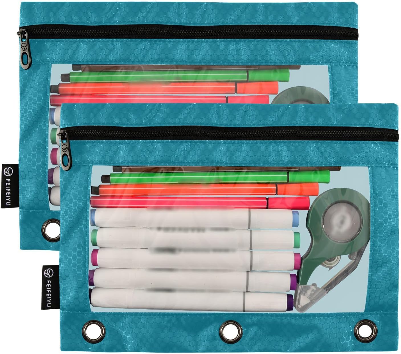 Geometry box, pencils, pen bag U15