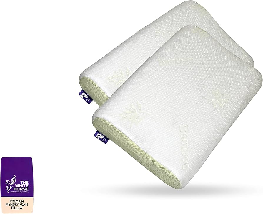 Pack of two Classic Shape Memory Foam Pillow P7(7),