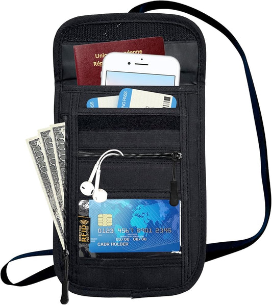 Neck pouch bag