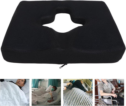 Chair Cushion - Ergonomic Seat for Orthopedic Coccyx, Hip & Back Support