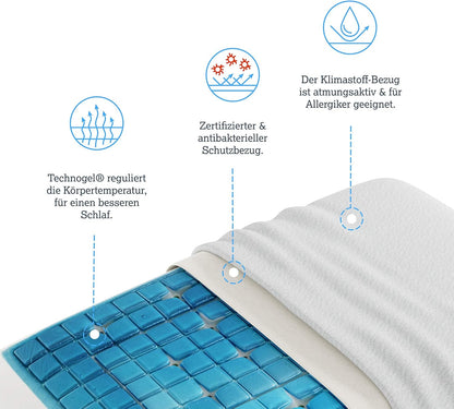 Gel Imported Authentic Memory foam Pillow/baby mate  P0146