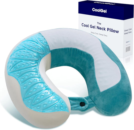 Gel Imported lot Neckrest Backrest | Car Seat | Breathable Pillow Neck Support Cushion