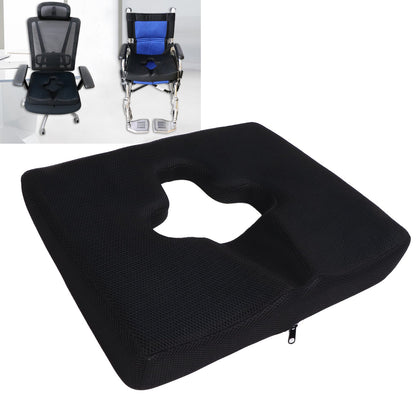 Chair Cushion - Ergonomic Seat for Orthopedic Coccyx, Hip & Back Support