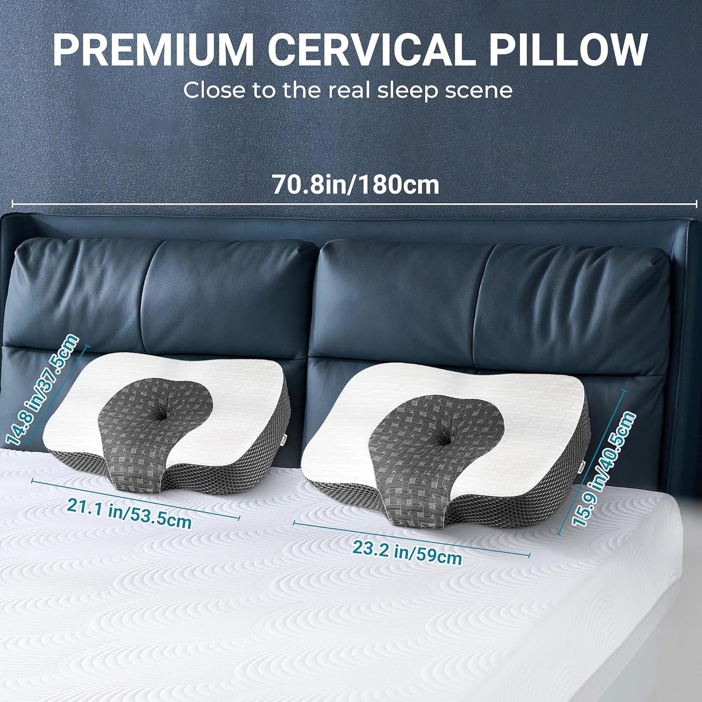Imported Authentic Memory foam Pillow P0147