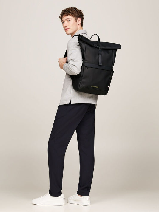 Black color rucksack backpack