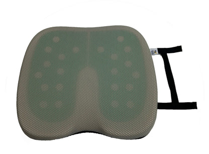 Gel Chair Cushion - Ergonomic Seat for Orthopedic Coccyx, Hip & Back Support -