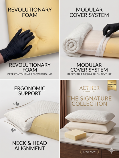 Imported Authentic Memory foam Pillow P0224