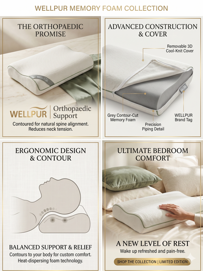 Imported Authentic Memory foam Pillow P0212