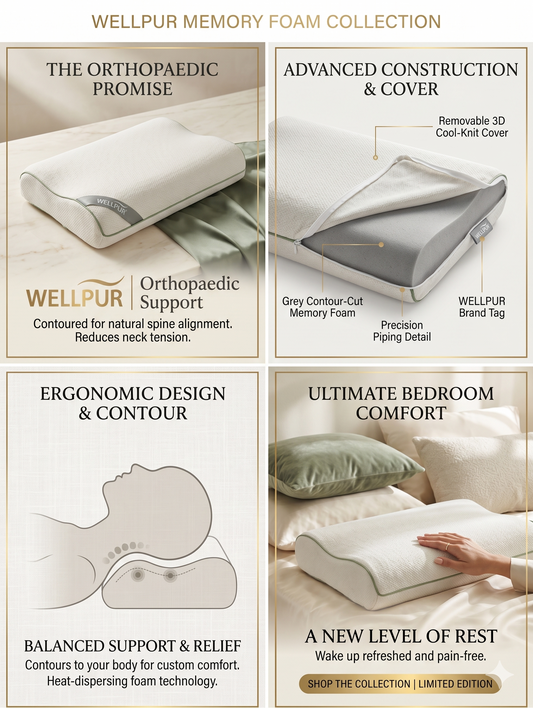 Imported Authentic Memory foam Pillow P0212