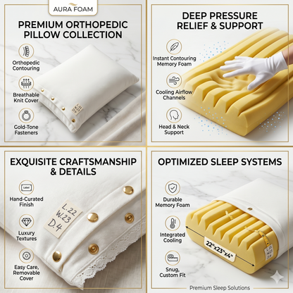 Imported Authentic Memory foam Pillow P0222
